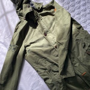 Lightly used superdry military style parka